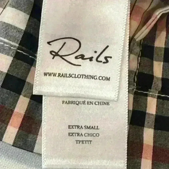 Rails Noella Plaid Empire-Waist Top - Picture 9 of 16